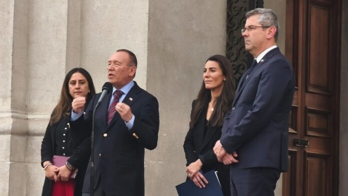 Minstro José García Ruminot La Moneda 31-03-2026